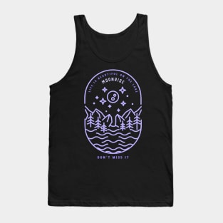 Moonrise Moon Under The Stars outdoors Tank Top